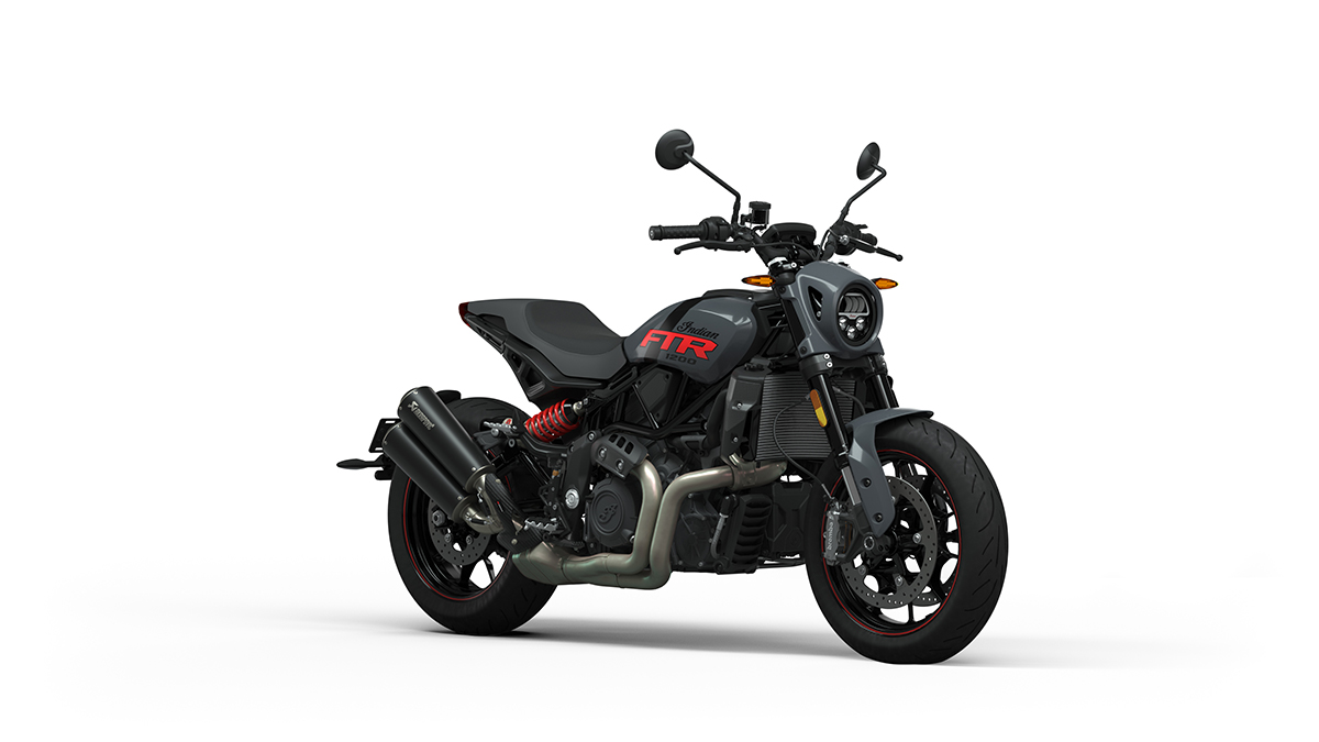 Indian FTR 1200 Stealth Gray Special Edition